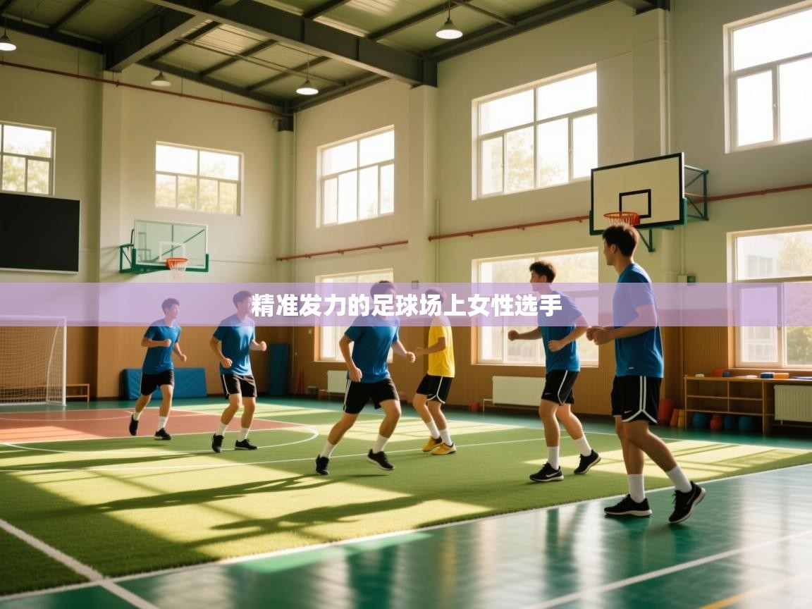 精准发力的足球场上女性选手  第1张