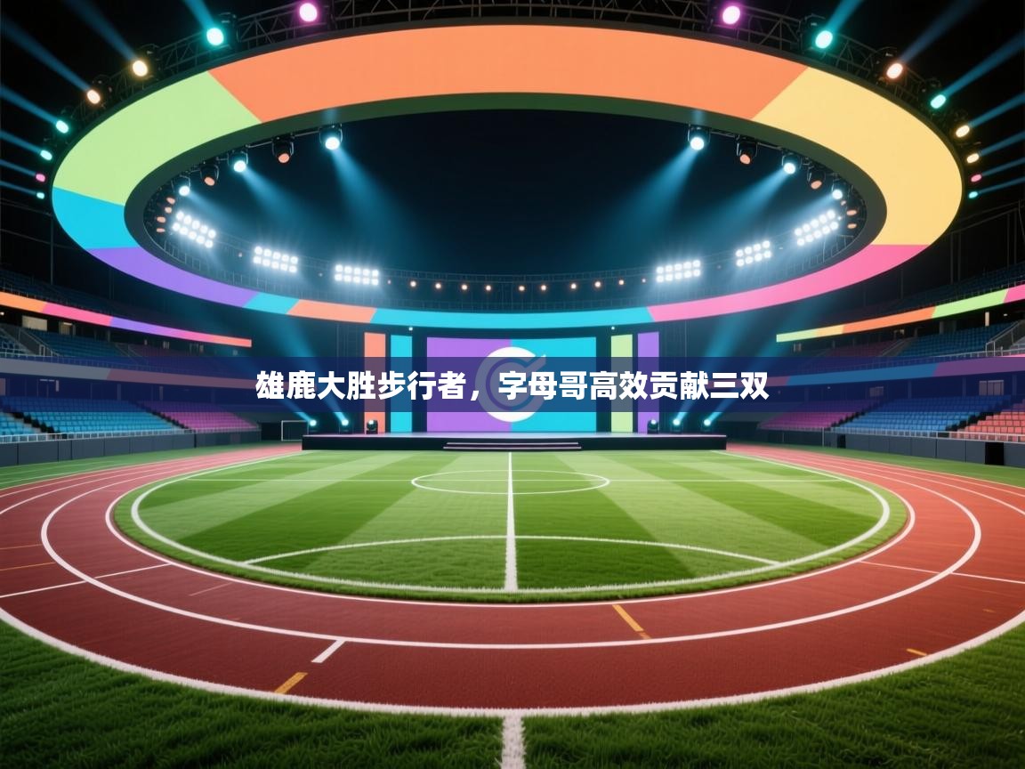 雄鹿大胜步行者，字母哥高效贡献三双